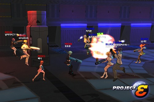 画像ギャラリー No.003のサムネイル画像 / アニメキャラ+TPS+RPG。ノンターゲッティング方式のMMORPG「Project ε」のプレイムービーをUp。写っているキャラは大半が女の子だ