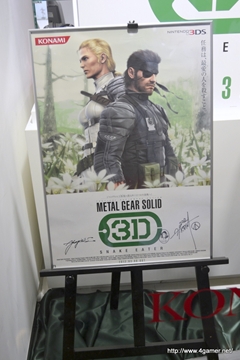 METAL GEAR SOLID SNAKE EATER 3Dפȯ䵭ǰ314ޤǼ»ܡĤΥλʻΥ饹3DSΤŸ