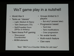 GDC 2014UbisoftΥ饤󥲡ôԤʬϤWorld of Tanks̩ȤϡWorld of Tanks: An Outsider's Analysisפݡ