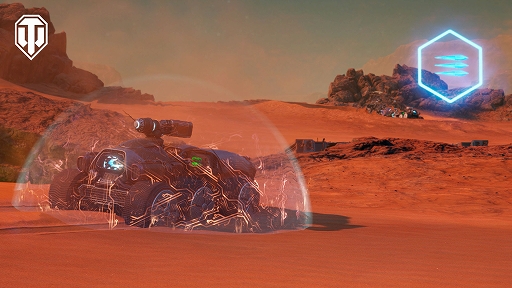 画像集 No.004のサムネイル画像 / 低重力の火星で探査機に乗ってバトルを繰り広げる。PC版「World of Tanks」，期間限定モード“マーズ・パニック”を5月11日18：00より実施