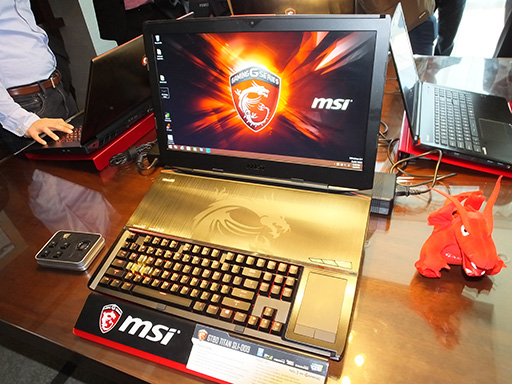 CES 2015MSIPCIe 3.0 x16³Ȥʤ볰դեåܥåդΥޡ13ΡPC