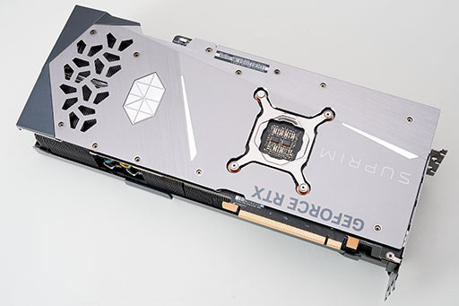 画像集 No.015のサムネイル画像 / 【PR】MSIの「GeForce RTX 4080 16GB SUPRIM X」は，高機能かつ高性能なRTX 4080カードを求めるなら選ぶ価値あり！