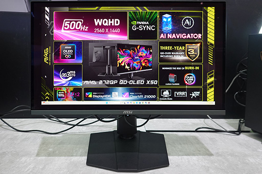 ꡼ No.011Υͥ / MSIͭELǥץ쥤ʤƤդ3ǯݾڡ AIѤƤդɻߵѤ500Hz QD OLEDǥץ쥤Ϫ