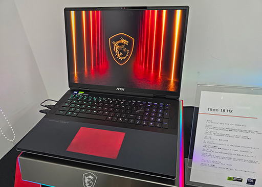 画像ギャラリー No.009のサムネイル画像 / 最新CPU「Core Ultra 200HX Plus」搭載モデルなど,MSIが2026年の最新ノートPCを発表