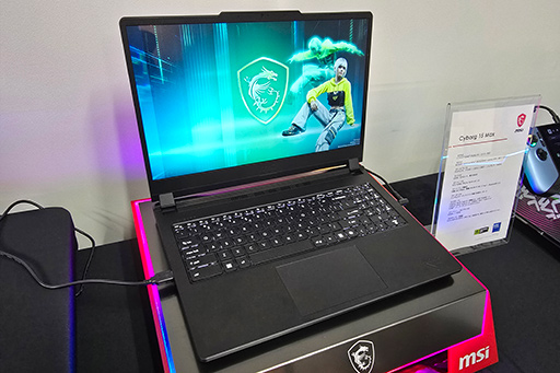 画像ギャラリー No.022のサムネイル画像 / 最新CPU「Core Ultra 200HX Plus」搭載モデルなど,MSIが2026年の最新ノートPCを発表