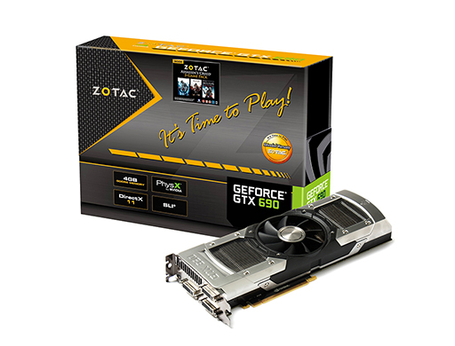 画像ギャラリー No.001のサムネイル画像 / ZOTAC製のGTX 690搭載カードが5月10日に発売。価格は11万円前後