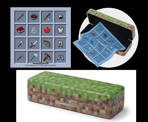 画像ギャラリー No.002のサムネイル画像 / 「Minecraft」メガネフレームやサングラス,メガネケースなどを発売。大人用と子供用をそれぞれ展開