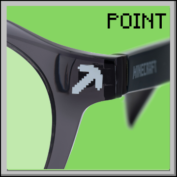 画像ギャラリー No.005のサムネイル画像 / 「Minecraft」メガネフレームやサングラス,メガネケースなどを発売。大人用と子供用をそれぞれ展開