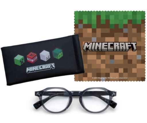 画像ギャラリー No.007のサムネイル画像 / 「Minecraft」メガネフレームやサングラス,メガネケースなどを発売。大人用と子供用をそれぞれ展開