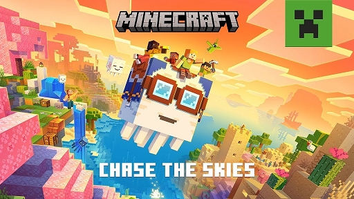 画像ギャラリー No.001のサムネイル画像 / 「Minecraft」,空飛ぶマウント“ハッピーガスト”などを追加する大型アップデート“チェイス・ザ・スカイ”をリリース