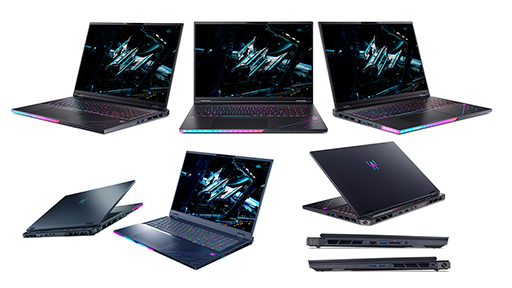 画像ギャラリー No.001のサムネイル画像 / GeForce RTX 5090&Core Ultra 9 275HX搭載の18型ゲームノートPCがAcerから発売に