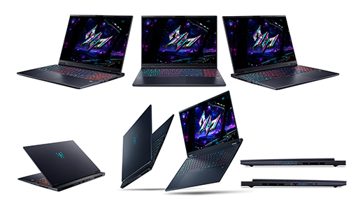 画像ギャラリー No.002のサムネイル画像 / GeForce RTX 5090&Core Ultra 9 275HX搭載の18型ゲームノートPCがAcerから発売に