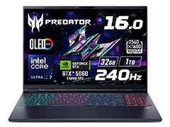 19mm2.2kgΥΡPCPredator Helios Neo 16S AIפˡ¤GeForce RTX 5070/5060ܥǥ뤬о