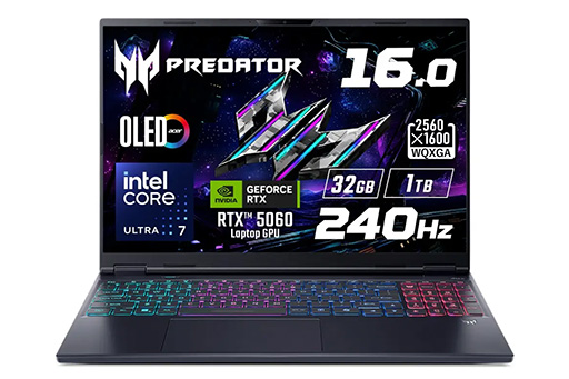 ꡼ No.002Υͥ / 19mm2.2kgΥΡPCPredator Helios Neo 16S AIפˡ¤GeForce RTX 5070/5060ܥǥ뤬о