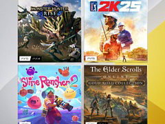 PS Plus 3月のフリープレイ，「モンハンライズ」「ゴルフ PGAツアー 2K25」「Slime Rancher 2」「The Elder Scrolls Online」が登場