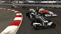 画像集#003のサムネイル/［TGS 2011］「F1 2011」のPS3，PS Vita＆ニンテンドー3DS版を体験。各プラットフォームの特徴をいかした独自機能に注目だ