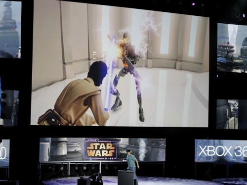 #004Υͥ/E3 2011ϥ饤ȥСäƽŨˤ衣Kinect STAR WARSפϱǲȤΥ󥯥ΨϥѤʤ󥲡