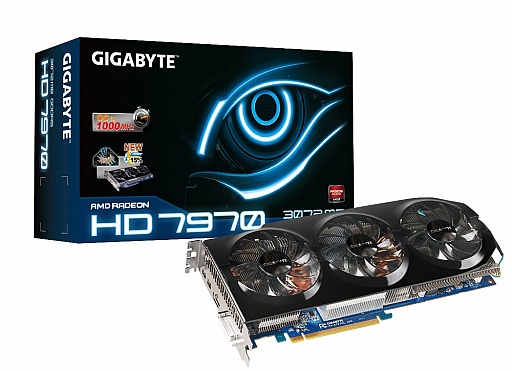 画像ギャラリー No.001のサムネイル画像 / コアクロック1GHz，OC仕様のGIGA-BYTE製HD 7970カードが発売に