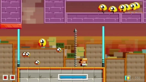 画像ギャラリー No.003のサムネイル画像 / 横スクロールアクション「スぺロイド」がWii U向けに配信開始