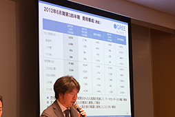 画像ギャラリー No.010のサムネイル画像 / 田中良和氏が「コンプリートガチャ」規制報道にコメント。グリー2012年第3四半期決算説明会レポート