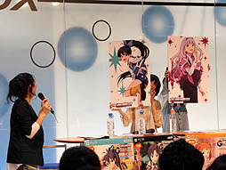 画像ギャラリー No.016のサムネイル画像 / アムラックス東京で開催された「生っすか!?サンデー出張版〜」。愛美チャレンジ！あり，グラビア撮影会ありのトークショーをレポート