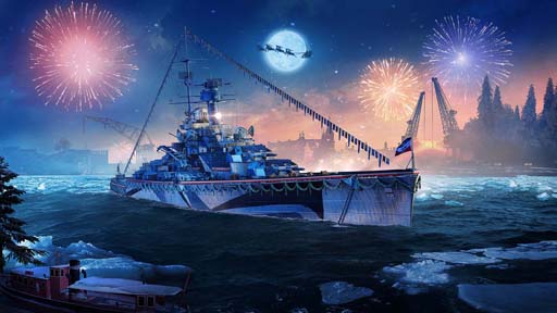 画像集 No.001のサムネイル画像 / 「World of Warships」「World of Warships: Legends」年末イベントを実施