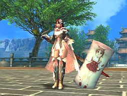 画像ギャラリー No.002のサムネイル画像 / 「ソードオブリベリオン」,WebMoney利用者に「琴音抱き枕武器外観」を配布