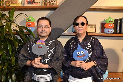 画像ギャラリー No.011のサムネイル画像 / オンラインゲームに対する社会の理解がどう変わるのか楽しみ――「ドラゴンクエストX」発売記念イベント会場で,堀井雄二氏と齊藤陽介氏にインタビュー