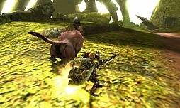 画像ギャラリー No.032のサムネイル画像 / 新武器チャージアックスでゴア・マガラ/テツカブラを初狩猟！　「夏の“狩試（かりだめし）”『モンスターハンター4』先行体験会」プレイレポートをお届け