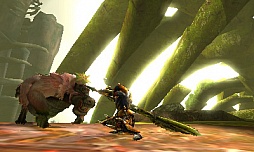 画像ギャラリー No.036のサムネイル画像 / 新武器チャージアックスでゴア・マガラ/テツカブラを初狩猟！　「夏の“狩試（かりだめし）”『モンスターハンター4』先行体験会」プレイレポートをお届け