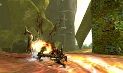 画像ギャラリー No.039のサムネイル画像 / 新武器チャージアックスでゴア・マガラ/テツカブラを初狩猟！　「夏の“狩試（かりだめし）”『モンスターハンター4』先行体験会」プレイレポートをお届け