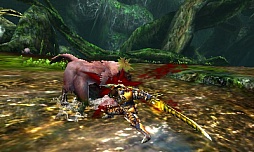 画像ギャラリー No.042のサムネイル画像 / 新武器チャージアックスでゴア・マガラ/テツカブラを初狩猟！　「夏の“狩試（かりだめし）”『モンスターハンター4』先行体験会」プレイレポートをお届け