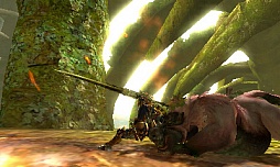 画像ギャラリー No.043のサムネイル画像 / 新武器チャージアックスでゴア・マガラ/テツカブラを初狩猟！　「夏の“狩試（かりだめし）”『モンスターハンター4』先行体験会」プレイレポートをお届け