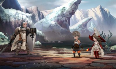 画像ギャラリー No.001のサムネイル画像 / 「BRAVELY DEFAULT」の基本的なバトルシステムと，ジョブチェンジシステムに関わる登場キャラクターの一部を紹介
