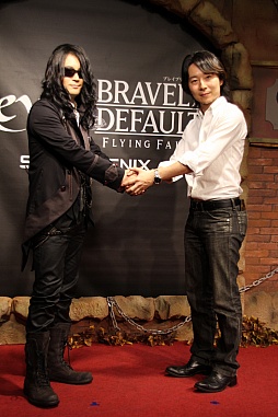 画像ギャラリー No.007のサムネイル画像 / Sound HorizonのRevo氏が「BRAVELY DEFAULT」の楽曲制作で見せたこだわりとは。近日配信される体験版の話題も出た発表会をレポート