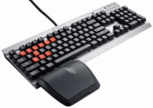 画像ギャラリー No.001のサムネイル画像 / Corsair製のCherry赤軸採用キーボード「K60」が発売。20キーの同時押し対応が謳われる