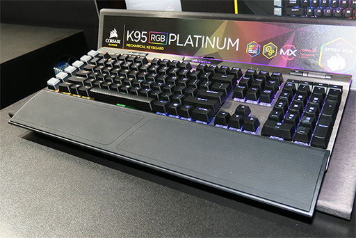 CES 2017CorsairեååץܡɡK95 RGB PLATINUMפȯɽ¿ܥޥθѵ