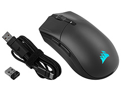 Corsair���Ť���79g�Υ磻��쥹�ޥ�����SABRE RGB PRO WIRELESS�פ�ȯɽ���ȼ��ι����ٸ��إ��󥵡���MARKSMAN�פ���ܤ���ħ