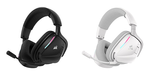 画像ギャラリー No.003のサムネイル画像 / 独特のデザインが魅力のCorsair製ワイヤレスヘッドセット「VOID WIRELESS v2」が発売に