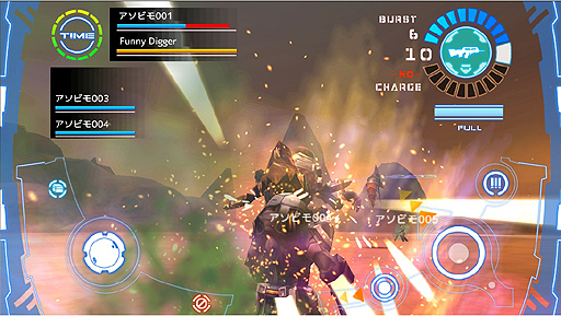 画像ギャラリー No.007のサムネイル画像 / Androidアプリ「FrontierGunners（フロンティアガンナー）」のβテスト版が公開に。「武器開発」「武器合体」という2つの新システムを搭載