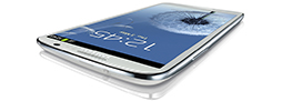 画像ギャラリー No.006のサムネイル画像 / Samsung，クアッドCPUコア＆Android 4.0採用スマートフォン「GALAXY S III」を発表。4.8インチ720×1280ドット解像度の有機ELパネルを搭載