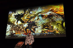 画像ギャラリー No.024のサムネイル画像 / 稲船敬二氏が手掛けるPS Vita向け新作「SOUL SACRIFICE」発表会レポート。味方を「救済」するか，それとも「生贄」にするか