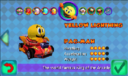 画像ギャラリー No.002のサムネイル画像 / Windows Phone向けアプリ「パックマン カート ラリー」が配信中