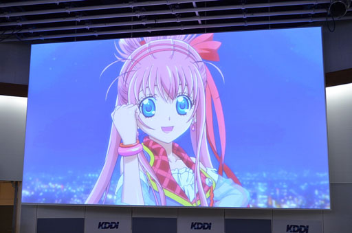 画像ギャラリー No.013のサムネイル画像 / さまざまなメディアミックスが進行中の位置ゲーム「スタプラ!」発表会の模様をレポート。真白エリス役の山本彩乃さんも登場