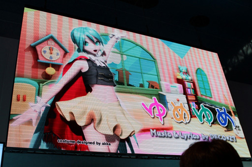 TGS 2012ϡֽ鲻ߥ Project DIVA ArcadeפˡProject miraiפ4ʤɲáȯإȡΡ֥ӤǤФá2ܡˡ