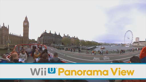 #001Υͥ/ǤŷƲWii U Game PadǼ¼̱360ٸϤѥեȡWii U Panorama ViewפۿɥԤι˽Ф褦