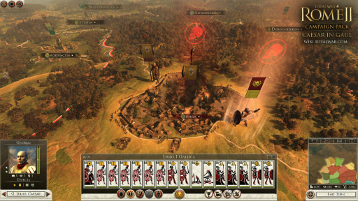 Total War: Rome IIסΥꥢڡĥѥåCaesar in Gaul Campaign PackפƤǥ꡼