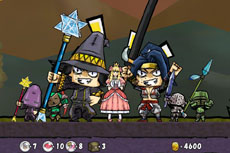 画像ギャラリー No.002のサムネイル画像 / Android版「ケリ姫スイーツ」のサービスが本日スタート。新たに追加されたキャラクター達を蹴り飛ばしてスイーツショップをモンスターの侵略から救え