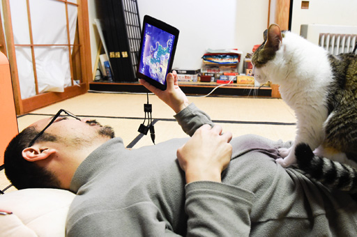 画像集 No.005のサムネイル画像 / 徳岡正肇の これをやるしかない！：「SHIELD Tablet」を使った“ごろ寝ストラテジーゲーム環境”の構築を本気で考える