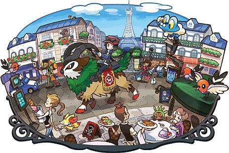 画像ギャラリー No.060のサムネイル画像 / 「ポケットモンスター X・Y」，“伝説のポケモン”の勇士をあしらったパッケージ，主人公キャラの仕様，ゲームの流れや新ポケモンの情報を公開